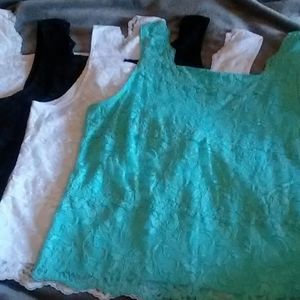 lace tank tops